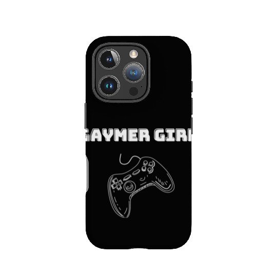 Gaymer Girl Video Gaming Gamer Design green IPhone Cases