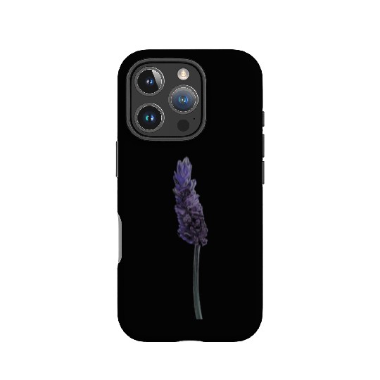 Lavender Flower Illustration IPhone Cases