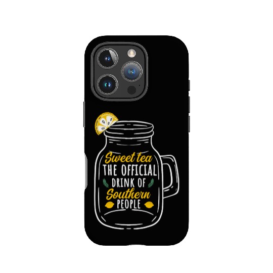 Sweet Tea Glass Outfit Southern People IPhone Cases