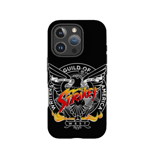 WGA Strike! Seal White Line with Uncensored FYPM IPhone Cases
