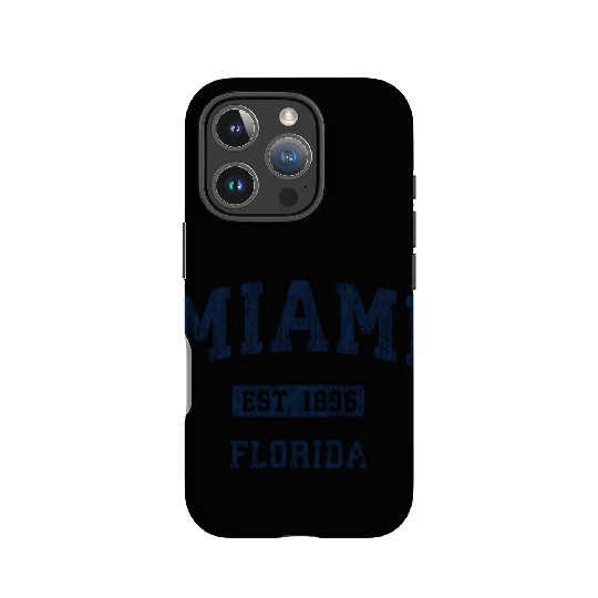 Miami Florida Fl Athletic Sports IPhone Cases