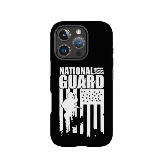 American Flag National Guard National Guard IPhone Cases