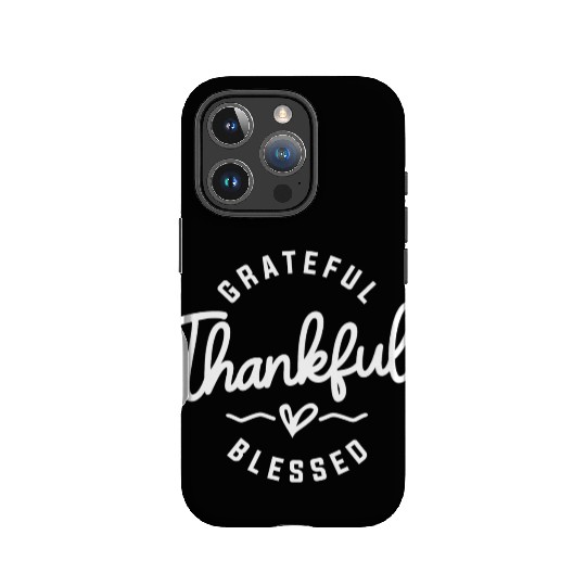 Embrace Abundant Gratitude - Grateful, Thankful IPhone Cases