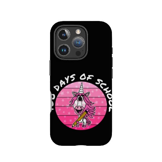 100 Days Of School Unicorn Kindergarten Teacher IPhone Cases