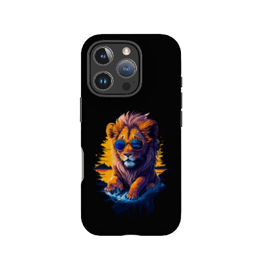 Cute baby lion IPhone Cases