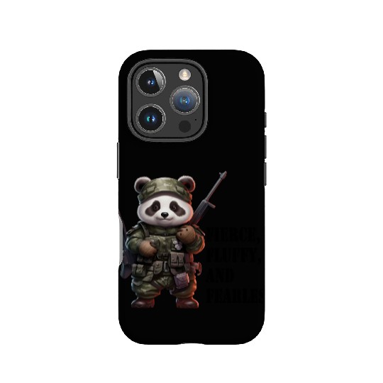 Cute Panda Army Panda Fierce Panda IPhone Cases