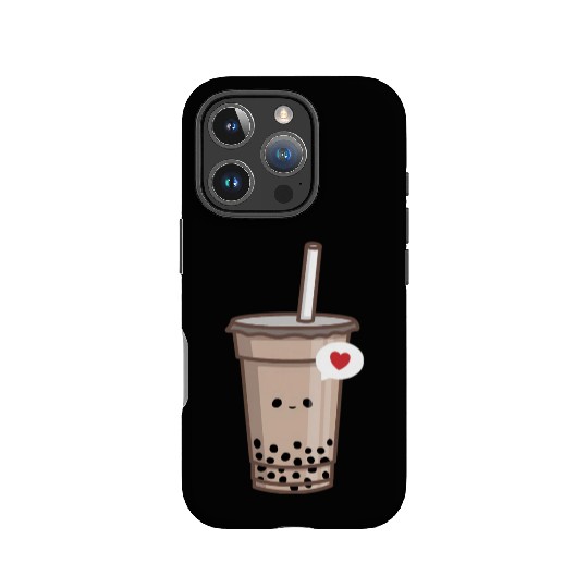 Kawaii Bubble Tea Love Boba Tea IPhone Cases