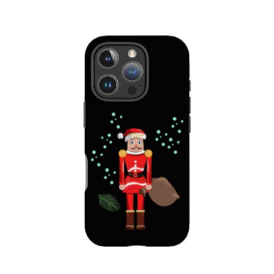 Santa Nutcracker Christmas IPhone Cases