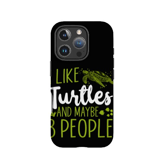 Sea Turtle Tortoise I Like Turtles IPhone Cases