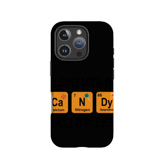 Halloween Candy Sweets Chemistry Elements Of IPhone Cases