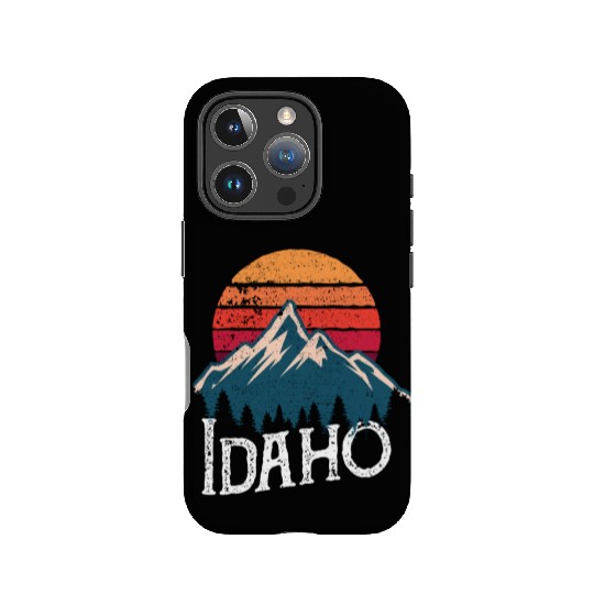 Idaho Id Moains Outdoor Wildness IPhone Cases
