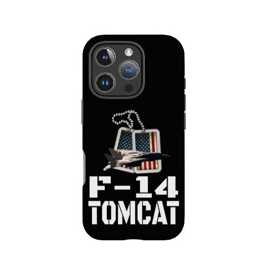 F 14 Tomcat US Flag IPhone Cases