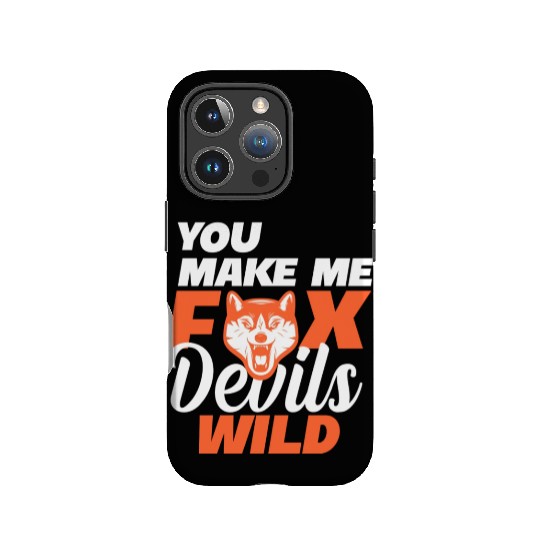 you make fox devils wild Fuchs geek IPhone Cases