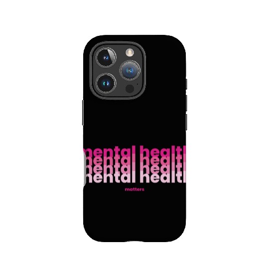 Mental Health Matters Poppins Barbiecore Pink IPhone Cases