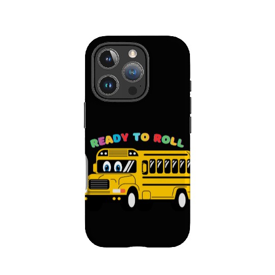 Ready to Roll School Bus IPhone Cases