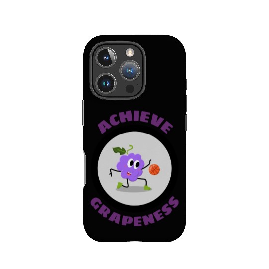 Achieve Grapeness Grape Pun IPhone Cases