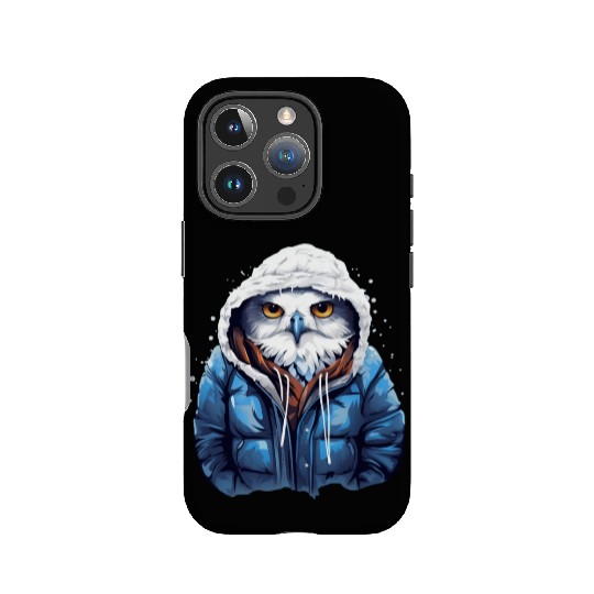 Street Style Snow Owl | Owl Lovers IPhone Cases