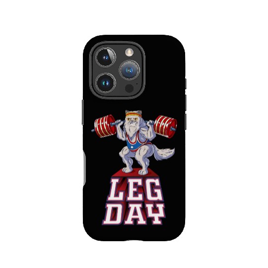 Leg Day Persian Weight Lifting Squat Gym IPhone Cases