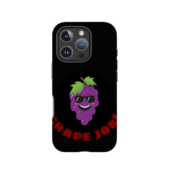 Grape Job Grape Pun IPhone Cases