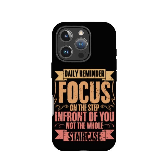 Daily Reminder Vintage Retro Affirmation A IPhone Cases