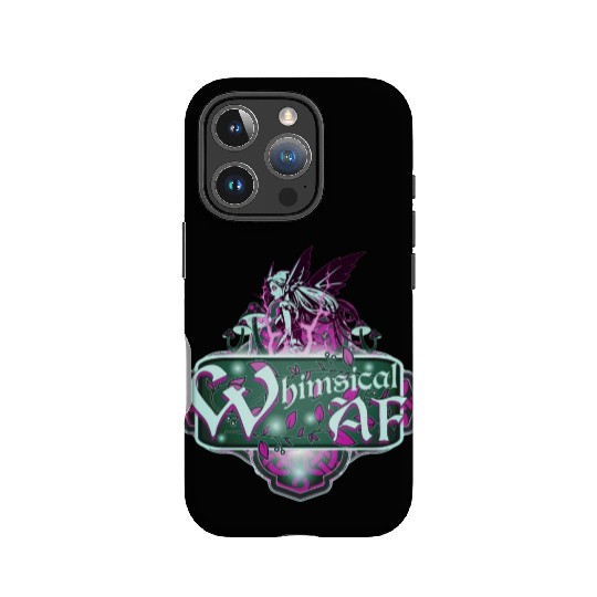 Whimsical AF Night Fairy and Mushrooms IPhone Cases