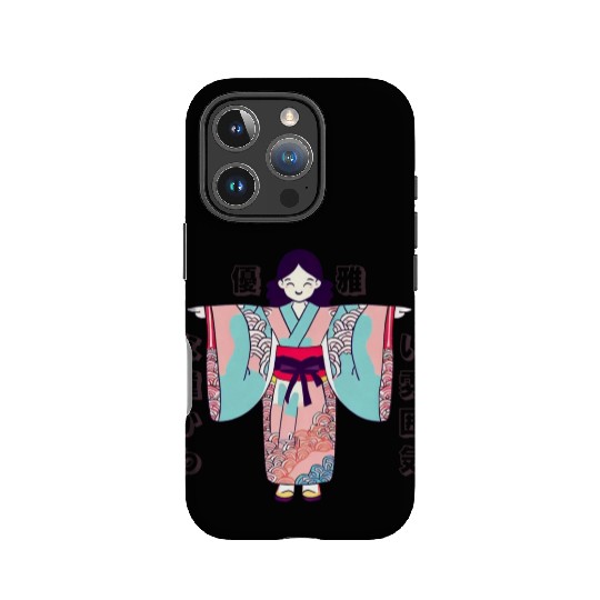 Kimono Kawaii Adorable IPhone Cases