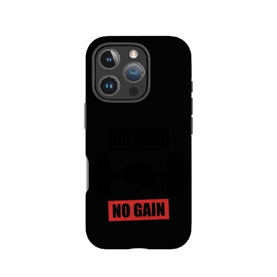 Power Up Your Workout With Our No Pain No Gain Gym IPhone Cases