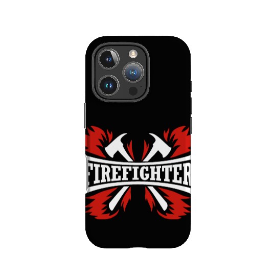 Fire Fighter Fireman Volunteer Rescue Firefighter IPhone Cases