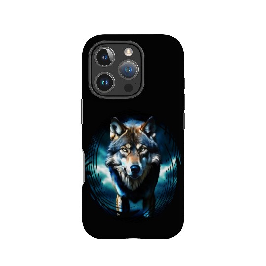 The Midnight Wolf IPhone Cases