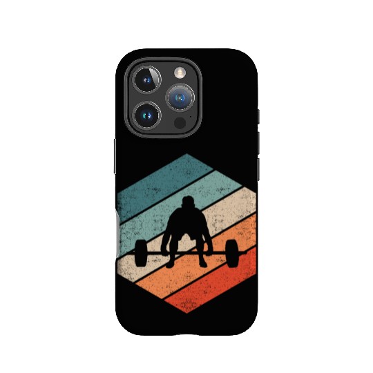 Cool Gym Clothing Retro Style Bodybuilding IPhone Cases