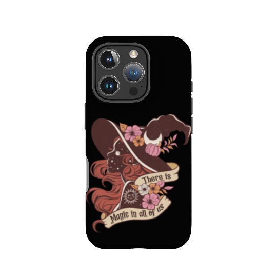 Cute Witch There Is Magic In All Of Us Halloween IPhone Cases