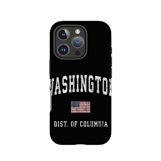 Washington Dc American Flag Sports IPhone Cases