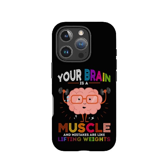 Growth Mindset Teacher Your Brain Is A Muscle IPhone Cases