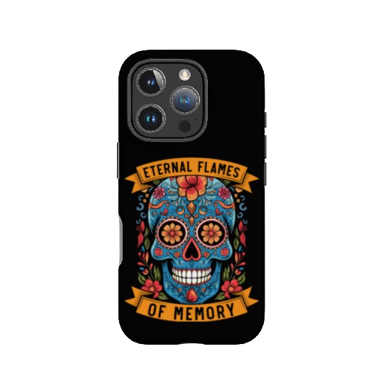 Dia De Los Muertos Sugar Skull Mexican Holiday IPhone Cases