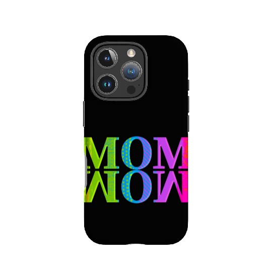 mama mom wow mothers day funny cute family mother IPhone Cases
