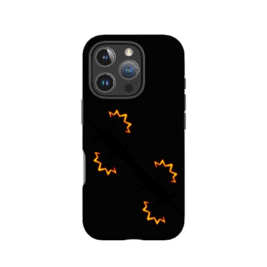 Electric fence barbed wire IPhone Cases