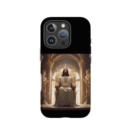 Jesus is king IPhone Cases