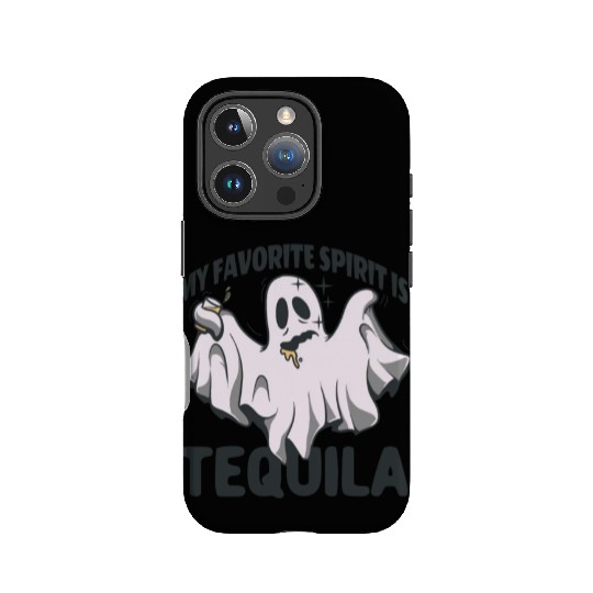 My Favorite Spirit Is Tequila Halloween Ghost IPhone Cases