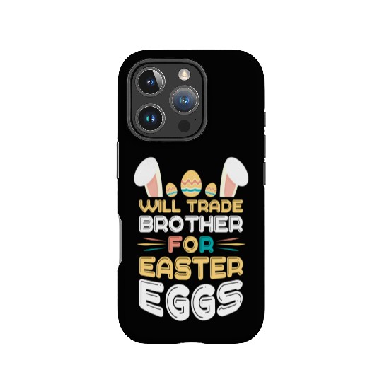 Will Trade Cousin Happy Easter Bunny Ears Eggs Hun IPhone Cases