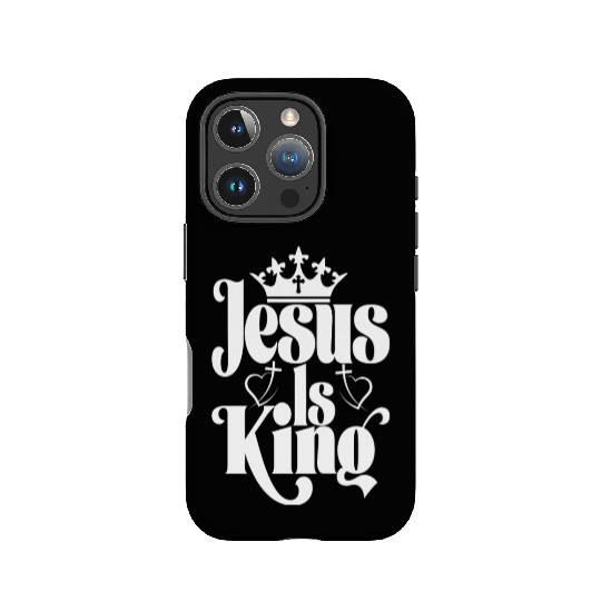 Jesus Is King Love Jesus Christian Christmas IPhone Cases
