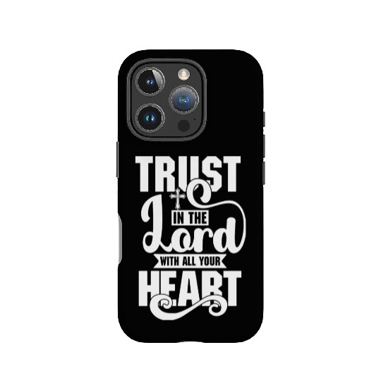 Trust In The Lord Love Jesus Christian Christmas IPhone Cases