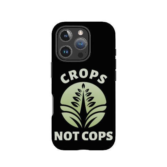 Crops Not Cops Abolish The Police IPhone Cases