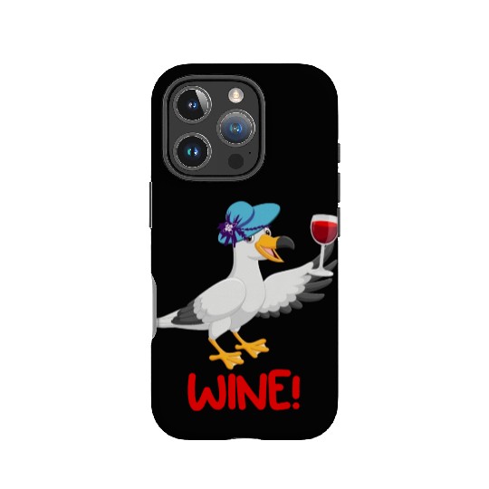 Seagull IPhone Cases Wine Lover North German Seagulls