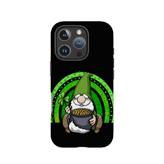 Pot of Gold Gnome Rainbow IPhone Cases