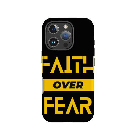 FAITH OVER FEAR IPhone Cases