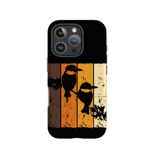 Birds Art Budgie Sparrow Canary Parrot Hummingbird IPhone Cases