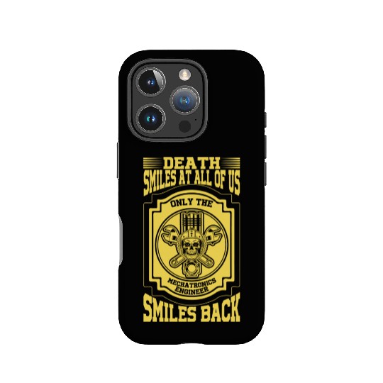 Death Smiles At All Of Us Only The Mechatronics IPhone Cases