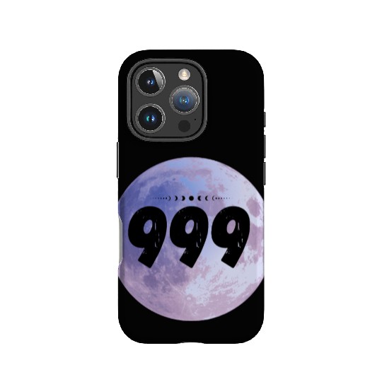 Purple Moon Angel Numbers 999 IPhone Cases
