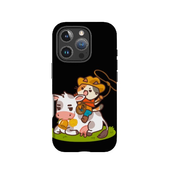 Meow Dy Yeehaw Cowboy Cat IPhone Cases