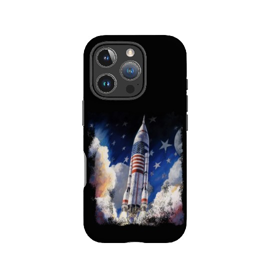 Patriotic Starship US Astronauts Stars and Stripes IPhone Cases